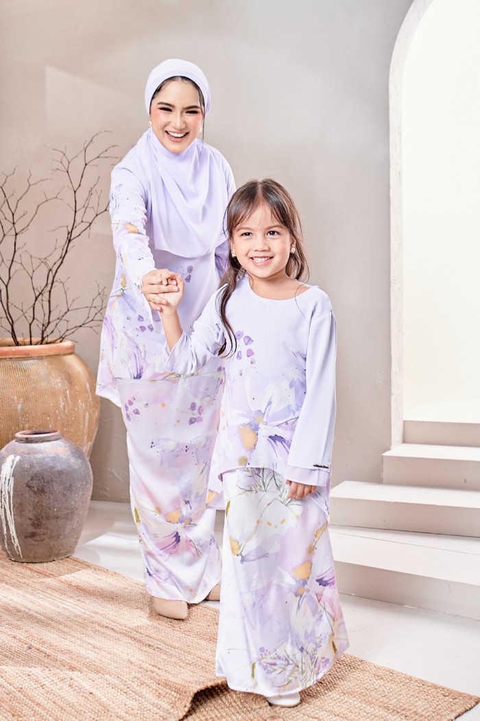 Julita Kurung Kids - Lavender